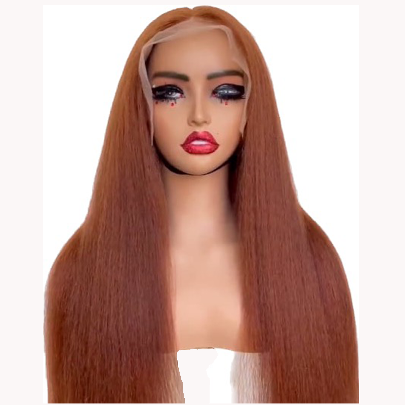 Ginger Kinky Straight HD Lace Front Wig