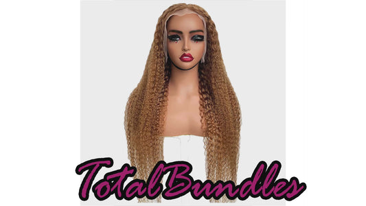 Deep Wave Blonde HD Lace Front Wig