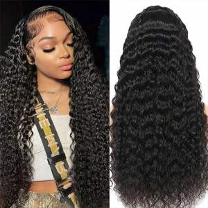 Lace Front Wigs Human Hair Wig For Woman 13×4 Deep Curly Lace Front Wig Human Hair Pre Plucked With Baby Hair Lace Frontal Wigs