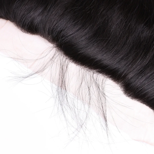 13×4 Frontal Lace Only Straight Human Hair Transparent HD Lace Frontal Raw Hair Frontal Pre Plucked With Baby Hair Fast Shipping