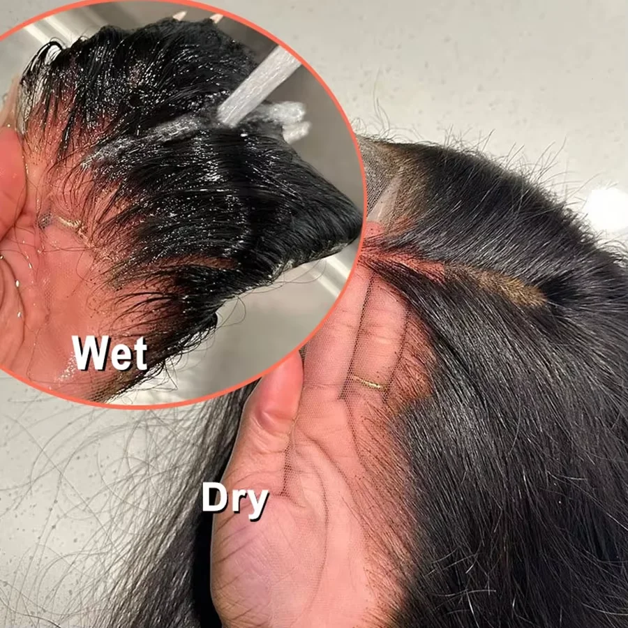 13X6 Lace Frontal 100% Human Hair 13X4 Straight Skinlike Real HD Lace Frontal Only Transparent Pre Plucked Virgin Raw Brazilian - Image 4