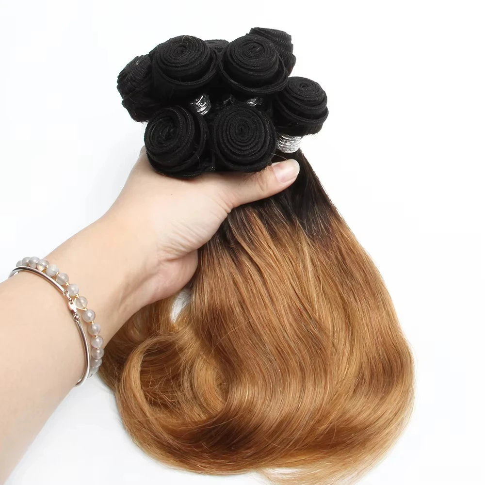 Human Hair Bundles 8Pcs Bundles With Closure 10A Unprocessed Body Wave Virgin Short Bob Hair Bundle with 4x4 lace Closure - Image 6