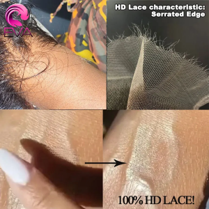 Skinlike HD Lace Frontal 13X4 13X6 Human Hair Closures Pre Plucked Invisible HD Lace Free Part 7×7 6×6 5×5 HD Lace Closure Only