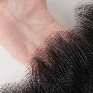 13×6 Transparent Lace Frontal For Women Pre Plucked Bleached Knots Brazilian Hair Lace Frontal