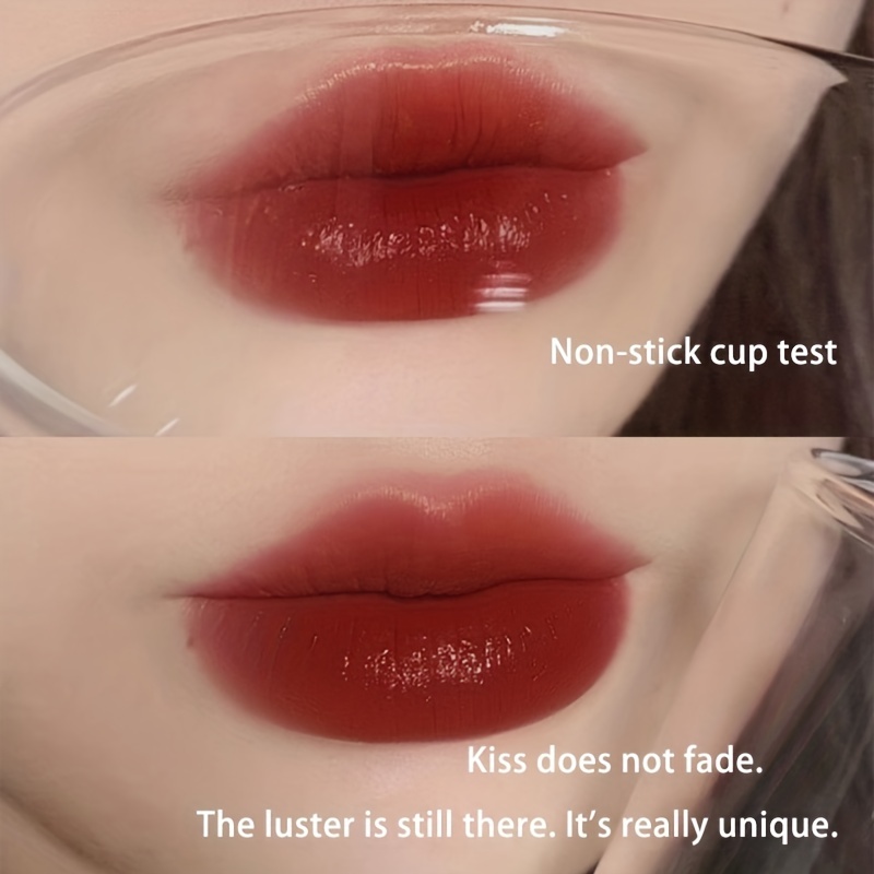Color-holding Lip Gloss Watery Light Mirror Surface Does Not Stick To Cup Lip Gloss Hydrating And Moisturizing Valentine's Day Gifts - Image 3