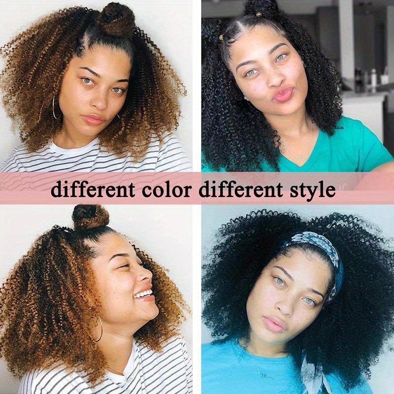 Brazilian Afro Kinky Curly Hair Weave 10A Virgin Natural Remy Human Hair Bundles Extension 3B 3C Hair Products - Image 12