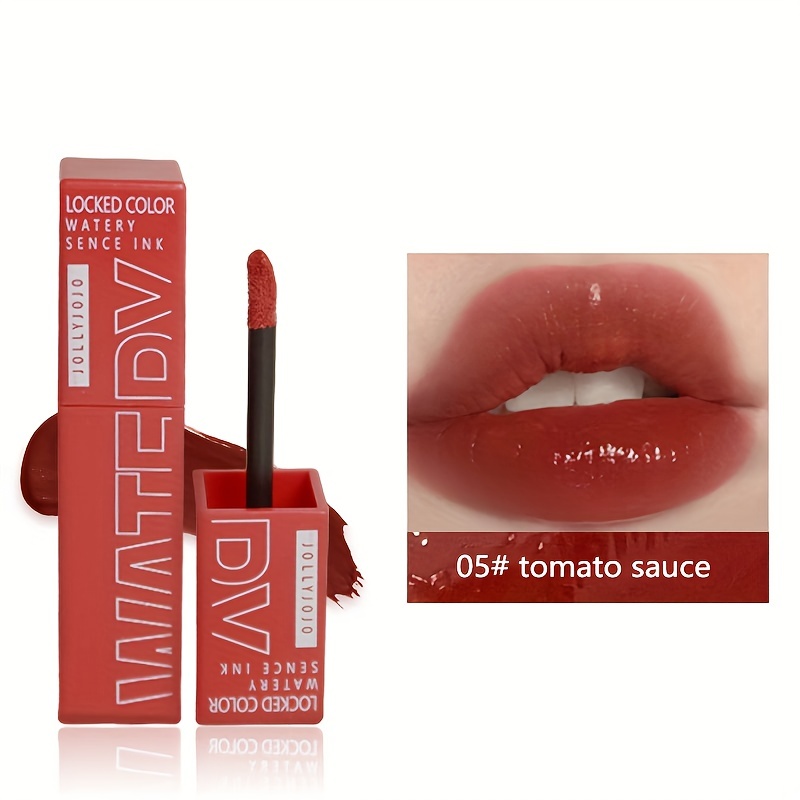 Color-holding Lip Gloss Watery Light Mirror Surface Does Not Stick To Cup Lip Gloss Hydrating And Moisturizing Valentine's Day Gifts - Image 12