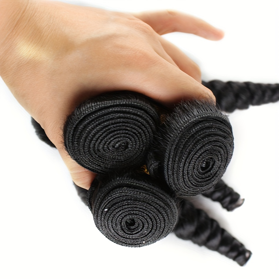 3 Loose Wave Human Hair Bundles 100% Unprocessed Brazilian Virgin Hair Loose Wave Bundles Hair Extensions Hair Weave For Woman - Image 5