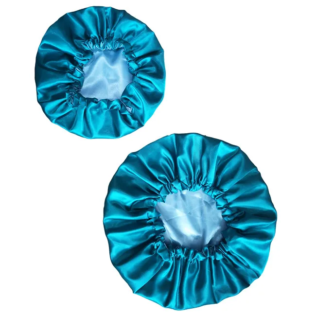 Customizable Double Layer Designed Mom and Baby Bonnet With Drawstring - Image 10