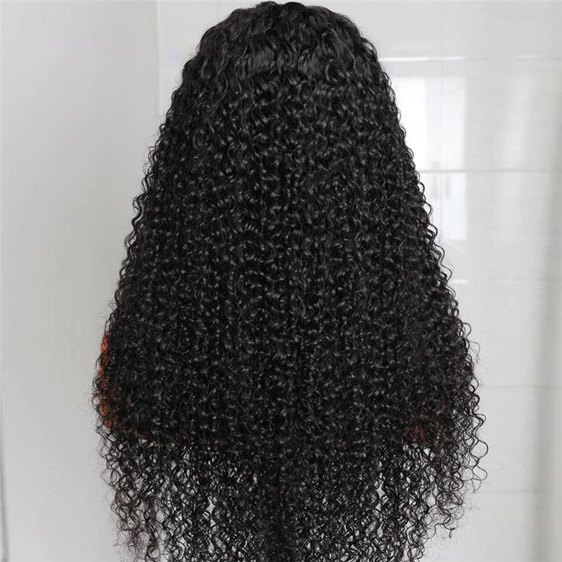 New 360 Glueless Wig Water Wave Transparent Lace Frontal Wig Bleached Knots Pre Cut Lace Human Hair Wig for Women - Image 11