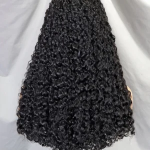 13×4 Transparent Swiss Lace Front Wig Water Wave Hair China Vendor Wholesale Vietnamese Super Double Drawn Human Hair Wigs