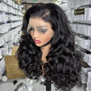 GL Wholesale Cheap Raw Virgin Cuticle Aligned Burmese Curly He Lace Frontal Wig Custom Color Wigs Human Hair