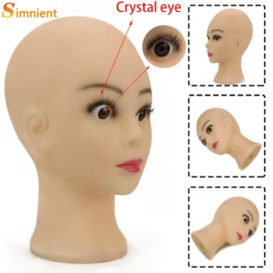 Wig Stand for Peruke Tete’s Pervert Good Header Female Mannequin Heads Wigs Support for Wigs Standard Holder for Wig Hair Tools