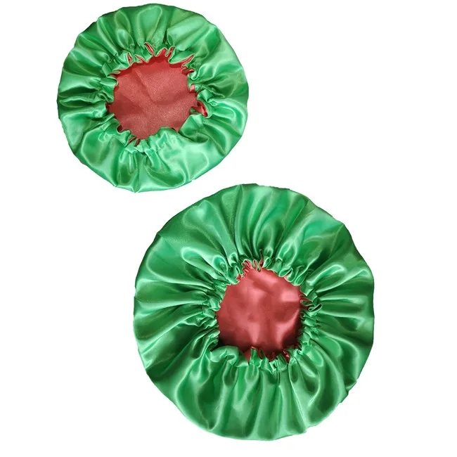 Customizable Double Layer Designed Mom and Baby Bonnet With Drawstring - Image 7