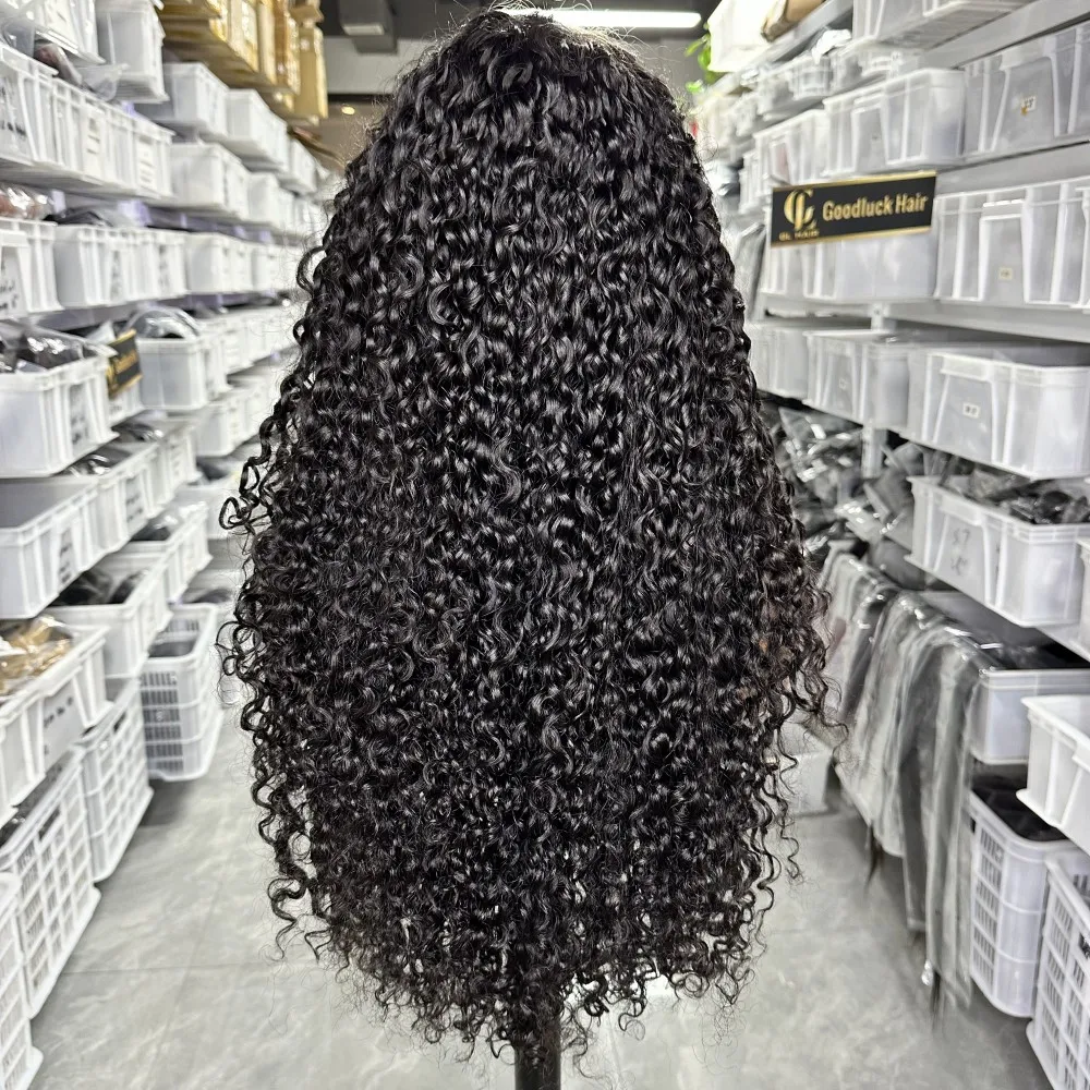 GL Wholesale Cheap Raw Virgin Cuticle Aligned Burmese Curly He Lace Frontal Wig Custom Color Wigs Human Hair - Image 7