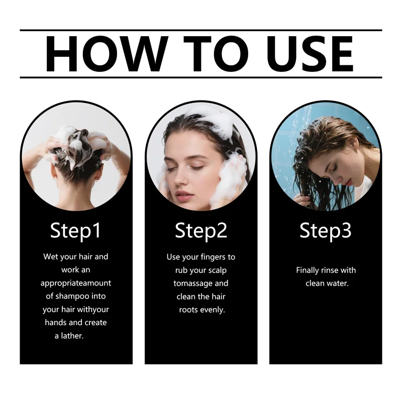 Keratin Deep Repair Shampoo, gentle formula suitable for all hair types, easy at-home care for smooth, shiny, and strong roots. - Image 6