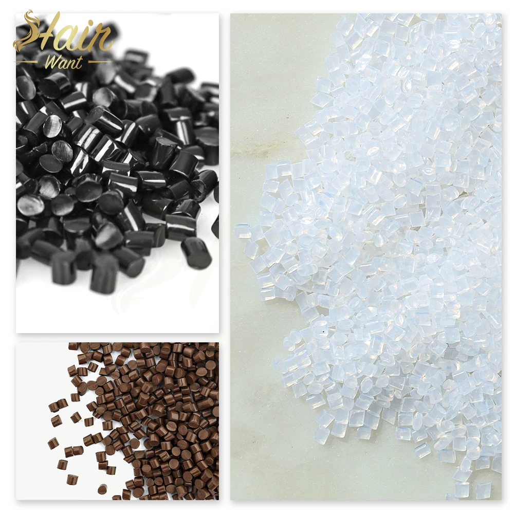 Hair Want Italian Keratin Glue Grain Hair Extension Fusion Keratin Glue Beads For I tip Hair Extension Granule Beads Making Tool - Image 3