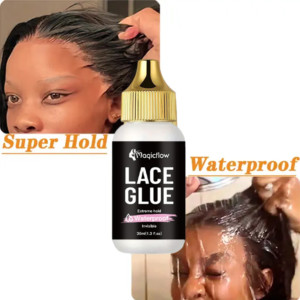 38ml/1.03fl.oz Waterproof Lace Wig Glue – Extremely Hold, Invisible, Quick Dry & Easy Removal – No Odor Hair Adhesive for Wigs