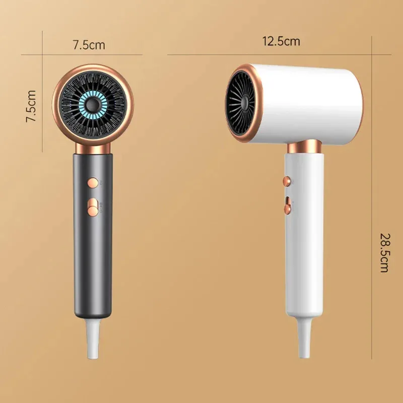 Hair Dryer High-Speed Electric Turbine Airflow, Low Noise, Constant Temperature And Quick Drying, Suitable For Home Salons - Image 6