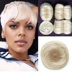 Short Human Hair Bundles With Closure Brazilian Hair Curly Weave 3 Bundles With A Centre Closure Natural Bouncy Curly Extensions