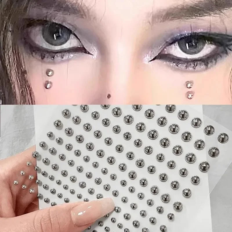 Fashion Fake Lip Nail Eyebrow Nose Ring No Piercing Lip Nails Sticker Selfadhesive Waterproof Reusable Body Belly Button Jewelry - Image 3
