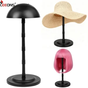 Wig Holders Adjustable Wig Head Stand Portable Hat Display Holder For Multiple Travel Wigs Styling Practice Women Diy Head Stand