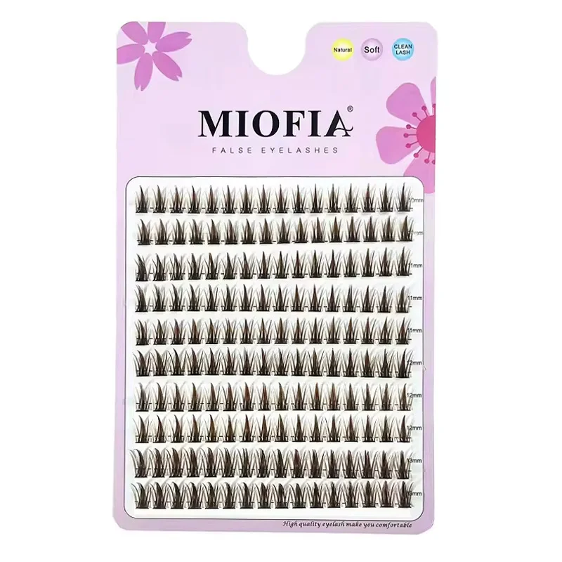 1 Box/160 Bunches Mink Eyelashes Natural 3D Russian Individual Eyelash extension MS Eyelash cluster Makeup Tool Lashes Wholesale - Image 7