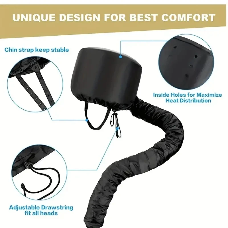 1PC hair dryer, hair drying cap, hair drying cap, hair drying cap, heating cap, hair dryer, heating cap - Image 6