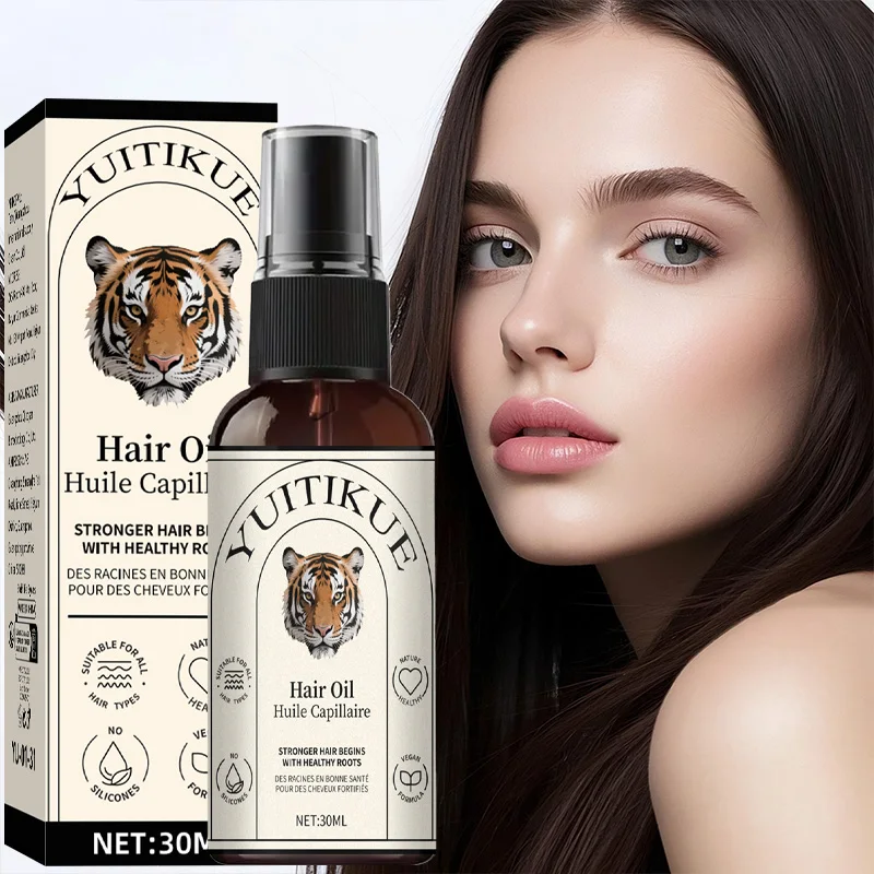 Hair care spray, moisturizing serum, nourishing hair roots, scalp massage, hair repair, oil control hair care solution - Image 2