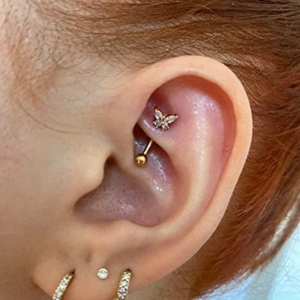 Eyebrow Piercing Rings Eyebrow Stud Daith Earrings Curved Barbell Tragus Earring Helix Ear Piercings Cartilage Jewelry
