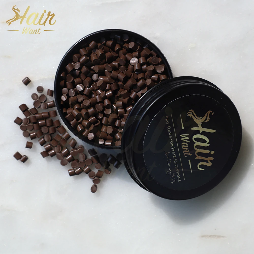 Hair Want Italian Keratin Glue Grain Hair Extension Fusion Keratin Glue Beads For I tip Hair Extension Granule Beads Making Tool - Image 8