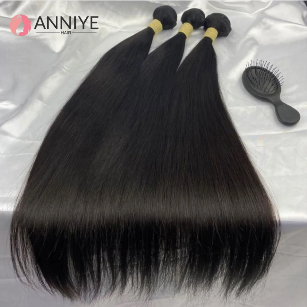 Straight Bundles Human Hair Brazilian Human Hair Bundles Remy Extensions 1/3/4 Bundle Raw Hair Extensions Wholesale Long Hair - Image 5