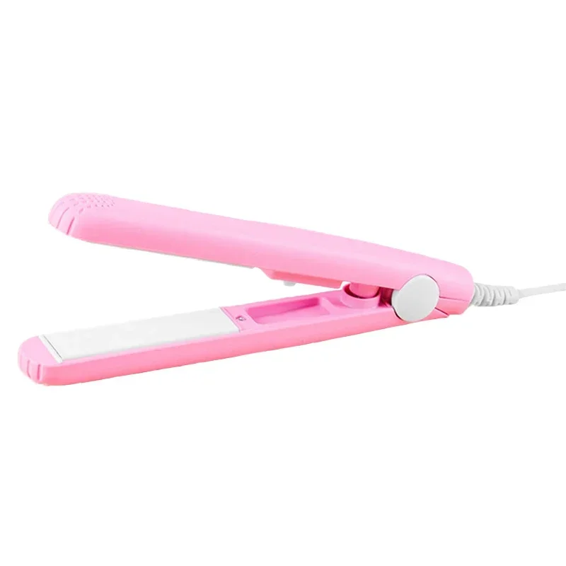 1PC New Curling Iron Mini Hair Iron Pink Corrugated Plate Electric Curling Iron Hair Art Styling Tools - Image 8