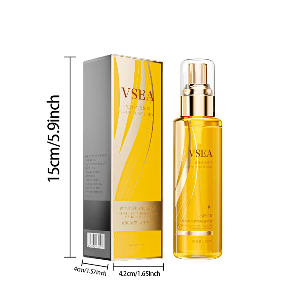 Hair Care Essential Oil Spray, Nourishing & Repair, Smooth Shiny Finish, Long-Lasting Fragrance, Easy Use for All Hair Types - Image 6