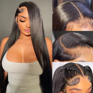 13×6 Full Lace Front Human Hair Wigs 30 Inch 13×4 Lace Frontal Wigs 4×4 Lace Closure Wigs with Baby Hair Cheap Wigs On Sale