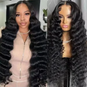 40 Inch Body Wave Lace Front Wig 13×4 13×6 HD Transparent Lace Wig Human Hair Pre Plucked Lace Front Frontal Wig For Black Women