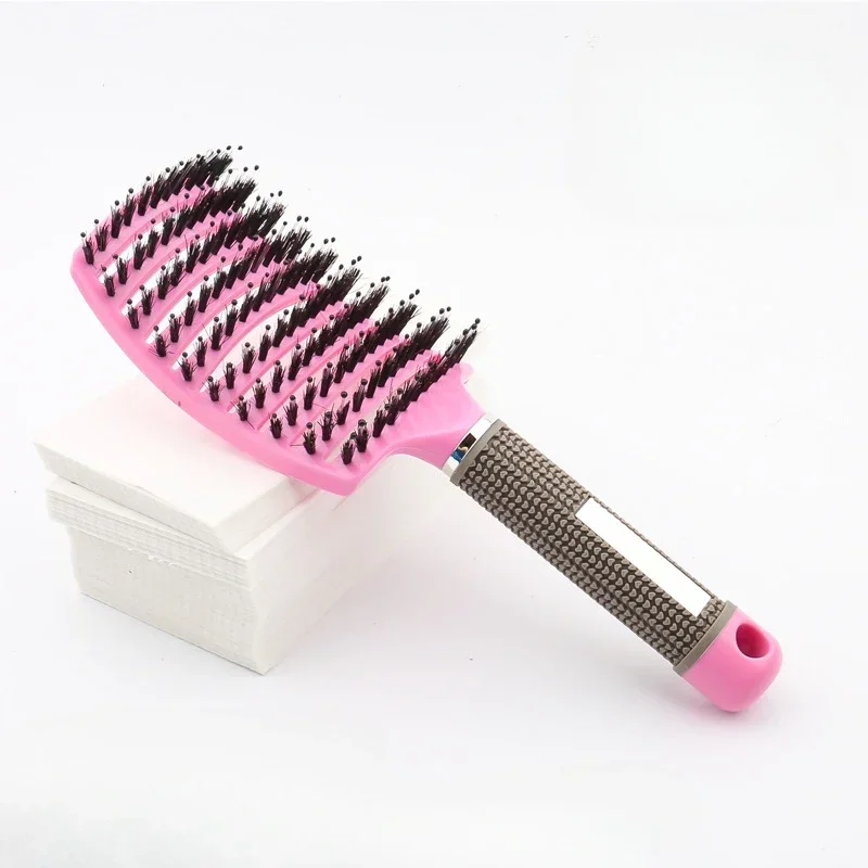 Hair Brush Scalp Massage Combs Hair brush Bristle Nylon Wet Curly Detangle Hair Brush for Salon Hairdressing Styling Tools - Image 10