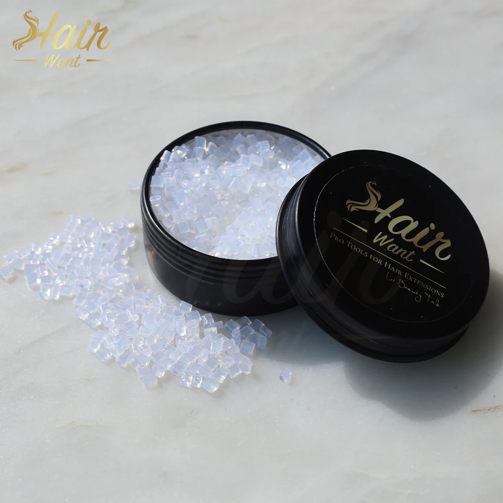 Hair Want Italian Keratin Glue Grain Hair Extension Fusion Keratin Glue Beads For I tip Hair Extension Granule Beads Making Tool - Image 7