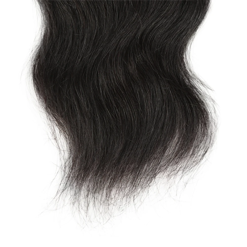 Sleek Human Hair Bundles For Women 100% Unprocessed Human Hair Wavy Doule Drawn Bundles Weave Extensions Singles Bundles - Image 4