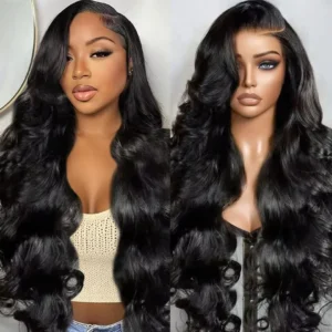 40 Inch Body Wave Lace Front Wig 13×4 13×6 HD Transparent Lace Wig Human Hair Pre Plucked Lace Front Frontal Wig For Black Women