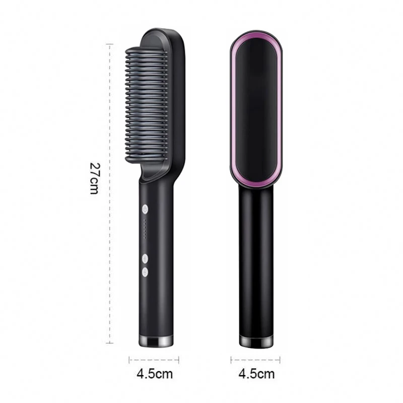 Hair Dryer Comb Curling Irons Beauty Products Hair Brushes Fast Heating Hair Straightener Comb - Image 4