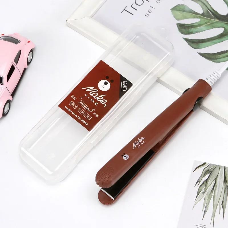 1PC New Curling Iron Mini Hair Iron Pink Corrugated Plate Electric Curling Iron Hair Art Styling Tools - Image 6