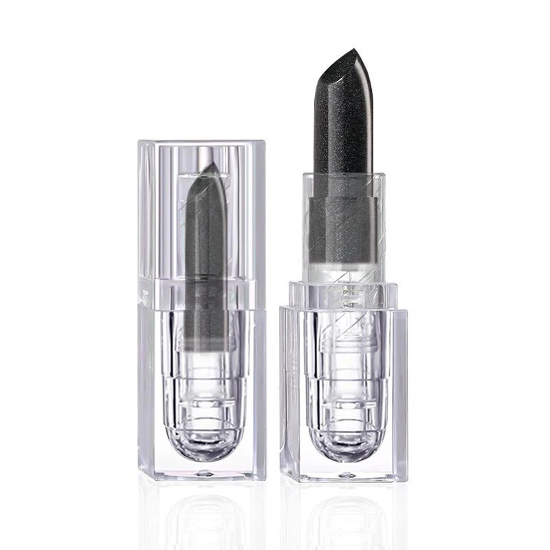 Waterproof Glitter Lipstick Sexy Black Lip Gloss Shiny Lip Tint Cosmetics Halloween Lips Makeup - Image 7
