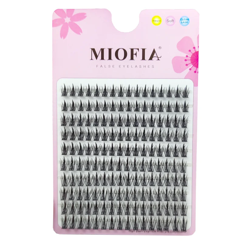 1 Box/160 Bunches Mink Eyelashes Natural 3D Russian Individual Eyelash extension MS Eyelash cluster Makeup Tool Lashes Wholesale - Image 6