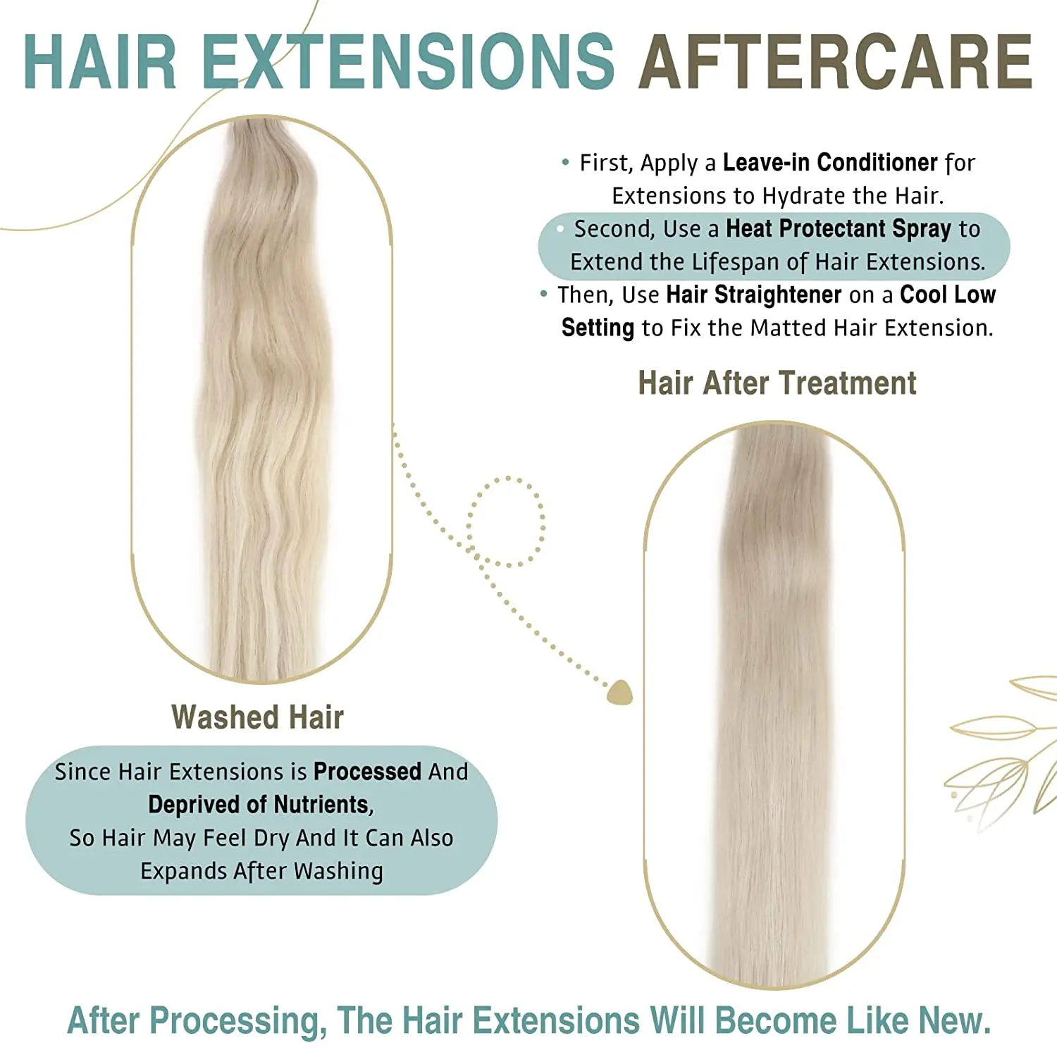 Full Shine Hair Bundles 100% Human Hair Weft Extensions Ombre Blonde Color100g Sew In Silky Straight Remy Skin Double Weft - Image 5