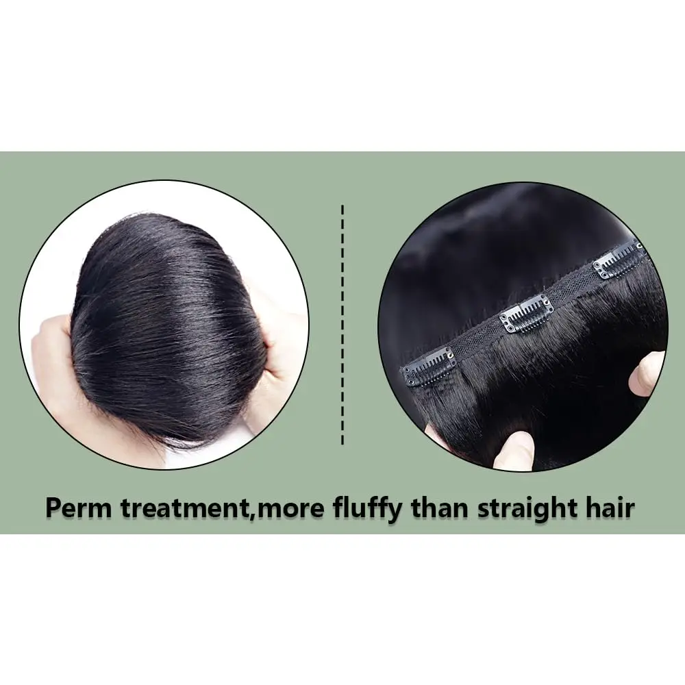 Clip ins Hair Extensions Straight Human Hair 100% Unprocessed Full Head Brazilian Virgin Human Hair Natural Color Clip ins Hair - Image 5