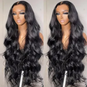 40 Inch Body Wave Human Hair Wigs 13×6 Transparent Human Hair 13×4 Hd Lace Frontal Wig 100% Human Hair Pre Pluck Lace Front Wig