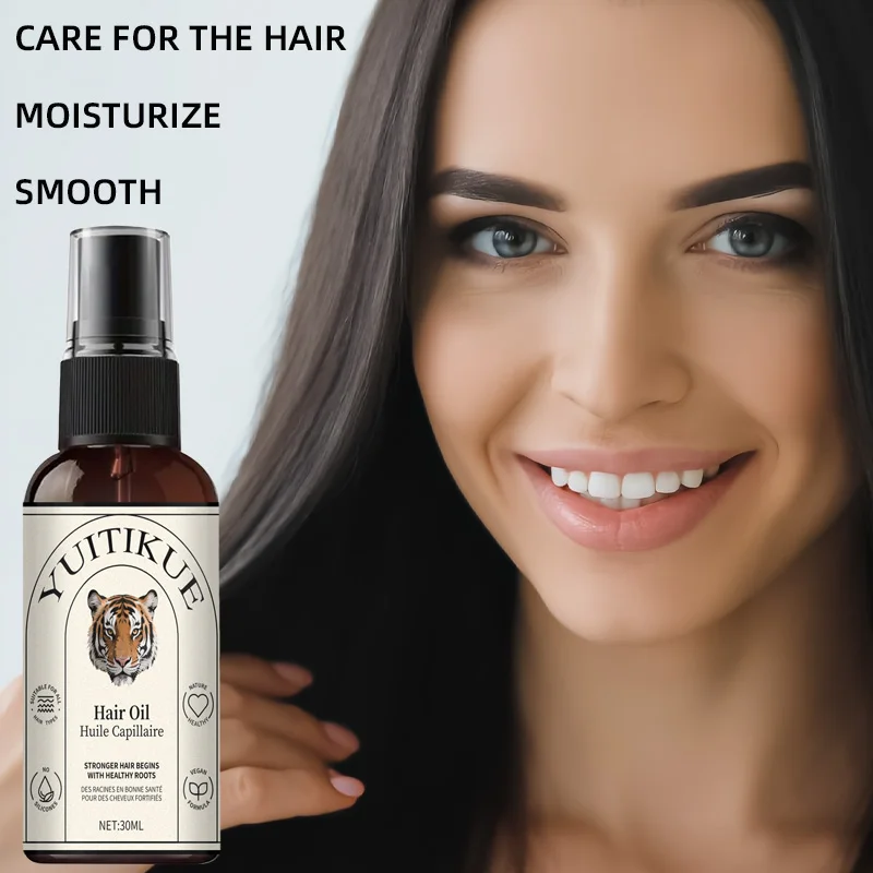 Hair care spray, moisturizing serum, nourishing hair roots, scalp massage, hair repair, oil control hair care solution - Image 6