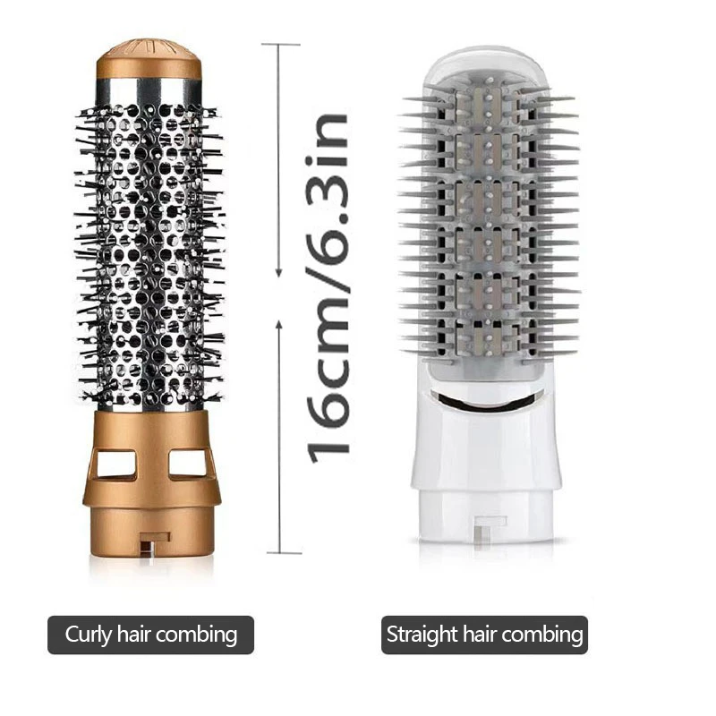 5-in-1 Hair Dryer Styling Set Professional Home Styling Tools Curling Iron Hot Air Comb Straightener Multifunctional Hair Salon - Image 5