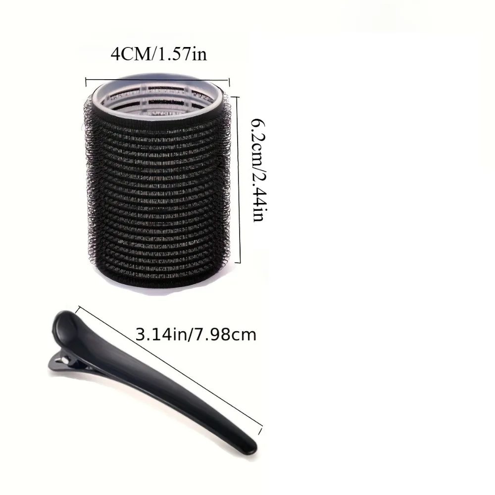 Curling Iron Set 24pcs No Heat Hair Rollers with Duckbill Clips Salon Effect DIY Hairstyle for Women Home Salon Hair Care - Image 6